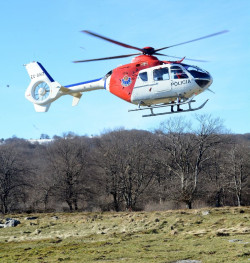 Rescatado en helic&oacute;ptero un ciclista de 55 a&ntilde;os que yac&iacute;a inconsciente en el Parque Natural del Gorbeia en &Aacute;lava