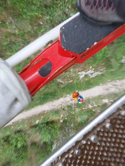 Rescatado en helic&oacute;ptero un senderista con posible fractura de tobillo en Pe&ntilde;arrubia