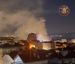  Rescatado un hombre inconsciente de un incendio en una vivienda de Santander