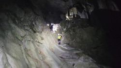 Rescatan a un mast&iacute;n atrapado en una v&iacute;a ferrata en Ramales de la Victoria