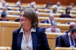 Ribera comparecer&aacute; ma&ntilde;ana en el Senado para hablar sobre la DANA, justo despu&eacute;s de hacerlo en el Congreso