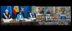 Robles agradece a las tropas espa&ntilde;olas en L&iacute;bano su labor ante la guerra entre Israel y Gaza: "Sois un orgullo"