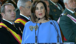 Robles se olvida de la agresi&oacute;n que sufre el pueblo ucraniano y se centra en el de  Gaza