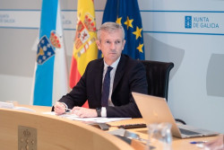 Rueda,  apunta a intencionalidad en los incendios de Arbo y A Ca&ntilde;iza, donde la situaci&oacute;n "ya no es tan preocupante"