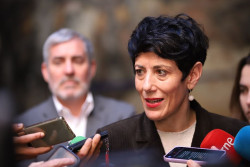 Saiz, al parecer ministra, dice  sobre el pacto migratorio de S&aacute;nchez con Puigdemont que est&aacute;n  dentro de la  Constituci&oacute;n porque la han dicho que lo diga, imaginamos