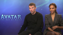 Sam Worthington y Zoe Salda&ntilde;a protagonizan: `Avatar: El sentido del agua`: "No es un copia-pega de la original"