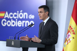 S&aacute;nchez comparece a las 12.00 horas en Moncloa para hacerse propaganda