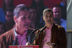 S&aacute;nchez defiende en Berl&iacute;n  impuestos a grandes empresas