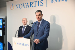 S&aacute;nchez dice que "hay esperanza" contra el c&aacute;ncer gracias al "c&iacute;rculo virtuoso" con la ciencia y el sector privado