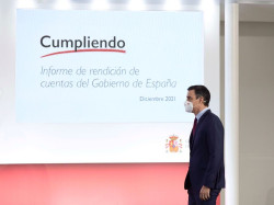  S&aacute;nchez digue lav&aacute;ndose las manos sobre el virus en Espa&ntilde;a y as&iacute; no se confunde