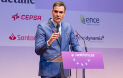 S&aacute;nchez empe&ntilde;ado en seguir gobernando en Espa&ntilde;a con independentistas, comunistas y Bildu