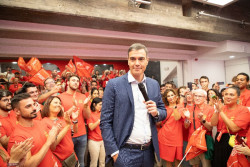  S&aacute;nchez estar&aacute; este jueves en Santander, en su vuelta a los m&iacute;tines despu&eacute;s del debate