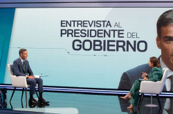 S&aacute;nchez niega enfrentamiento con Trump  pero esta en desacuerdo con su pol&iacute;tica y que Espa&ntilde;a se rearme como pide