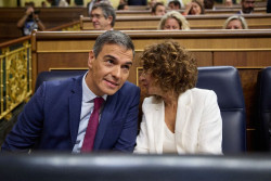 S&aacute;nchez ordena  retirar la tramitaci&oacute;n en el Congreso del techo de gasto por falta del apoyo de Puigdemont