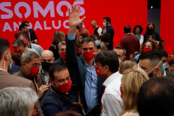 S&aacute;nchez reivindica que su Gobierno "cumple" 
