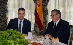 S&aacute;nchez se va de Rabat tras recibir las instrucciones de Mohamed VI 