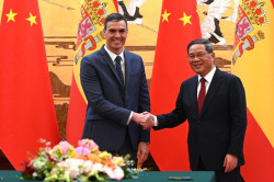 S&aacute;nchez todav&iacute;a ni se ha reunido ni le ha recibido Xi Jinping 