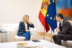 S&aacute;nchez traslada a D&iacute;az que quiere llegar al 2% de gasto en defensa lo antes posible 