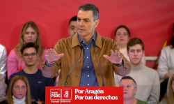 S&aacute;nchez utiliza las pensiones en campa&ntilde;a un derecho de los jubilados