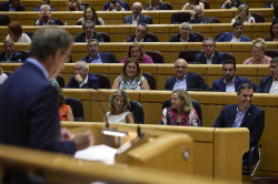 S&aacute;nchez y Feij&oacute;o debatiran en el Senado y democr&aacute;ticamente se repartir&aacute;n el tiempo 15 minutos para Feijoo  y dos horas para Sanchez