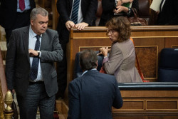 Santos Cerd&aacute;n niega haber recibido dinero de Aldama y asegura que no le conoce ni ha estado nunca con &eacute;l