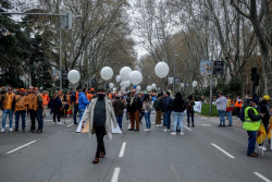Se celebra la manifestaci&oacute;n del mundo rural en Madrid para exigir al Gobierno un futuro y soluciones