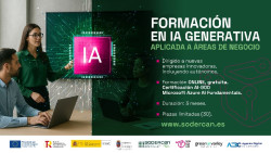 SODERCAN lanza un programa de formaci&oacute;n en Inteligencia Artificial aplicada a &aacute;reas de negocio