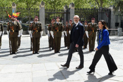 Ucrania pide artiller&iacute;a, defensa antia&eacute;rea y ayuda naval y agradece la mediaci&oacute;n de Robles para el env&iacute;o de Leopard
