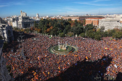 Un mill&oacute;n de ciudadanos libres contra la amnist&iacute;a y contra S&aacute;nchez abarrotan Cibeles 