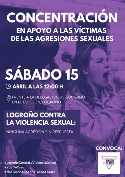 Una concentraci&oacute;n pide ir a las "causas de fondo" de la presunta violaci&oacute;n grupal a dos menores