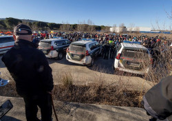 Unas 600 personas participan en la b&uacute;squeda de Esther L&oacute;pez con una nueva batida que concluye sin resultado