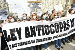 Vox acusa al Gobierno de dejar a los okupas "campar a sus anchas" y exige reformar el c&oacute;digo penal