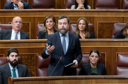 Vox alerta sobre el castellano en las aulas: "Nos fijamos mucho en Catalu&ntilde;a, pero en Galicia hay una situaci&oacute;n espejo"