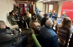 Zuloaga se ausenta de un encuentro con la militancia en Miengo para "atender a su familia y a su padre"