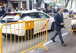 Ábalos llega al Supremo para la vista en la que el juez decidirá si le envía a prisión como piden las acusaciones