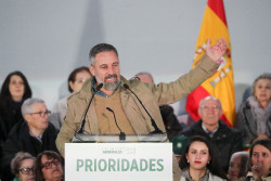 Abascal celebra el regreso de Mar&iacute;a Corina Machado a Venezuela y carga contra el PSOE y Zapatero