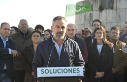 Abascal dice que el posible cierre del AVE Madrid-Barcelona demuestra que el Gobierno es "responsable" en Urda