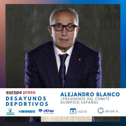Alejandro Blanco y Paris 2024 inauguran este martes la XVI temporada de los Desayunos Deportivos de EP