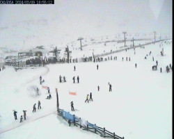 Alto Campoo abre con solo dos pistas pero con 15 cent&iacute;metros de nieve nueva