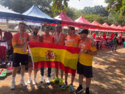 Antonio Jes&uacute;s Aguilar y el equipo espa&ntilde;ol masculino logran dos platas en el Mundial de 100 kil&oacute;metros