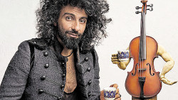  Ara Malikian actuar&aacute; hoy en Laredo a las 22.00 horas en el estadio San Lorenzo 