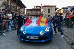 Arranca el Rally Festival de Hoznayo con más de 150 coches de una docena de países