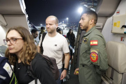 Aterriza en Om&aacute;n un tercer avi&oacute;n del Ej&eacute;rcito del Aire para evacuar a civiles de Oriente Pr&oacute;ximo