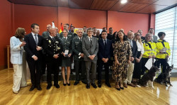  Bomberos Voluntarios, ROCA de Guardia Civil y Unidad Canina de Rescate, medallas al M&eacute;rito de Protecci&oacute;n Civil