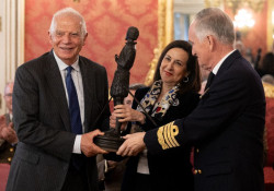 Borrell: "La paz no se preserva con palabras, hace falta voluntad de hacer la guerra si es necesario"