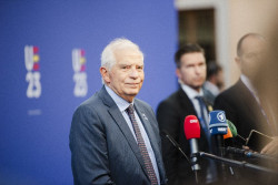 Borrell promete al nuevo ministro de Defensa de Ucrania "hacer más y más rápido" para apoyar a a Kiev