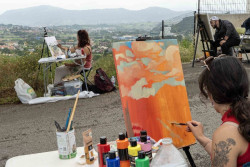 Camargo inaugura una retrospectiva con las obras ganadoras del Concurso de Pintura R&aacute;pida de los &uacute;ltimos 15 a&ntilde;os