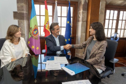 Camargo y Valle Real firman el convenio que inicia el proceso de ampliación del centro comercial