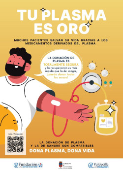 Cantabria llama a la poblaci&oacute;n a donar plasma para alcanzar 7.000 litros este a&ntilde;o y avanzar en autosuficiencia