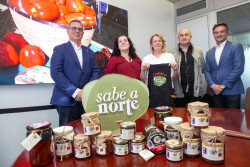 Cantabria reconoce a La Huerta de Chaves, primer productor que incorpora el sello `Sabe a Norte`
